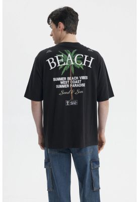 Imagen 2 del producto Polera Hombre Print Negro- ll