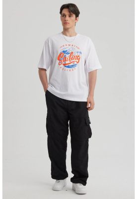 Imagen 2 del producto Polera Hombre Print Central Blanco - VI