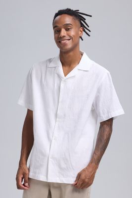 Imagen 2 del producto Camisa Hombre Textura Blanco