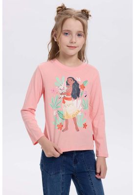 Imagen 2 del producto Polera Niña Princesas Damasco