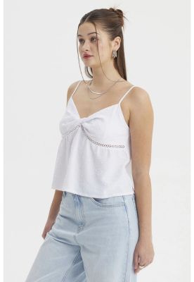 Imagen 2 del producto Peto Mujer Pabilo Plumeti Blanco