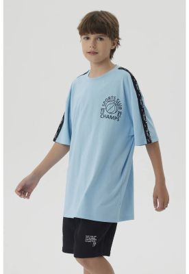 Imagen 2 del producto Polera Niño Tape Celeste