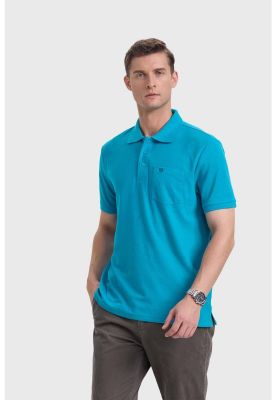 Imagen 2 del producto Polera Hombre Piqué Básica Turquesa - ll