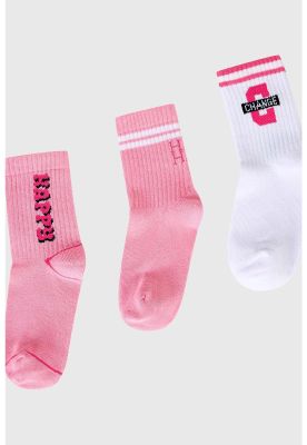 Imagen 2 del producto Calcetín De Vestir Niña Tripack Rosado - lll