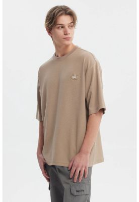 Imagen 2 del producto Polera Hombre Waffle Label Café