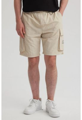 Imagen 1 del producto Bermuda Hombre Cargo Nylon Beige