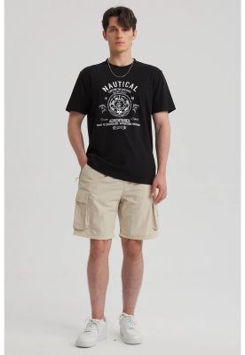 Imagen 2 del producto Bermuda Hombre Cargo Nylon Beige