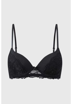 Imagen 1 del producto Sostén Mujer Peto Con Copa Rib Negro