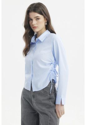 Imagen 2 del producto Blusa Mujer Ajustada Celeste