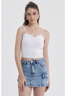 Imagen 1 del producto Peto Mujer Pabilo Rosita Blanco