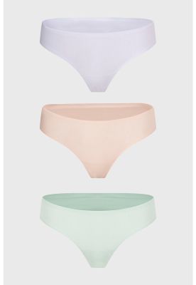 Imagen 1 del producto Calzón Mujer Colaless Tripack Liso Menta