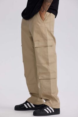Imagen 2 del producto Jeans Hombre Doble Cargo Color Arena