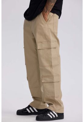 Imagen 2 del producto Jeans Hombre Doble Cargo Color Arena