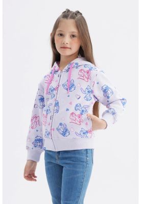 Imagen 2 del producto Polerón Niña Stitch Lila