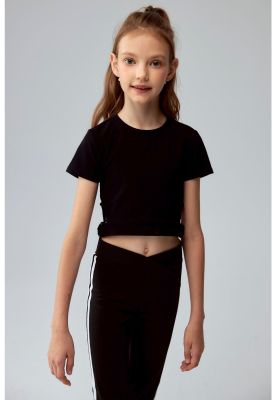 Imagen 1 del producto Polera Niña Argolla Costado Negro