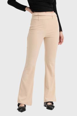 Imagen 1 del producto Pantalón Mujer Sastre Pretina Beige