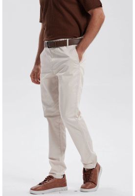 Imagen 2 del producto Pantalón Hombre Chino Cinturón Beige - V