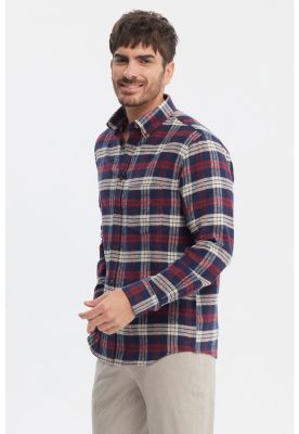 Imagen 2 del producto Camisa Hombre Franela Básica Damasco