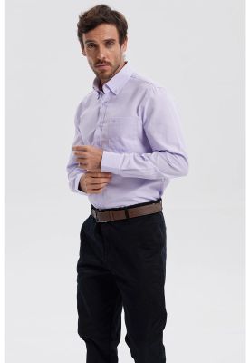 Imagen 2 del producto Camisa Hombre Oxford Lila - lll