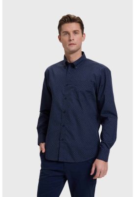 Imagen 2 del producto Camisa Hombre Mini Print Azul