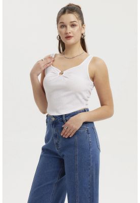 Imagen 2 del producto Polera Mujer Argolla Blanco