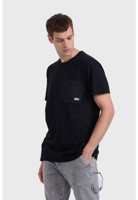 Imagen 2 del producto Polera Hombre Bolsillo Negro