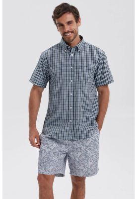 Camisa Hombre Rapport Regalo Verde Musgo