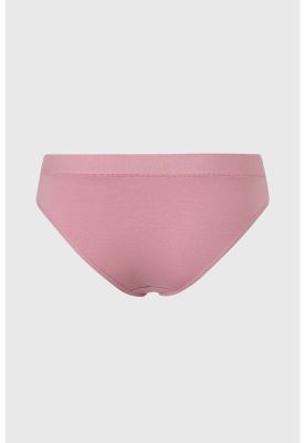 Imagen 2 del producto Calzón Mujer Bikini Sin Costura Rosa Viejo