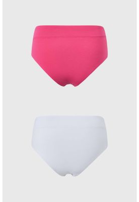 Imagen 2 del producto Calzón Mujer Tiro Alto Sin Costura Gris Oscuro