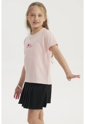 Imagen 2 del producto Polera Niña Mini Print Posicional Rosado