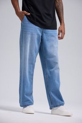 Imagen 2 del producto Jeans Hombre Baggy Western Azul Retro