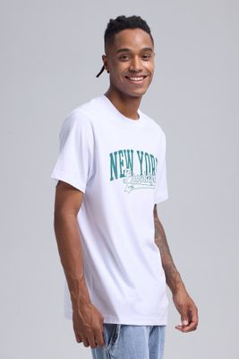 Imagen 2 del producto Polera Hombre Print Posicional Blanco