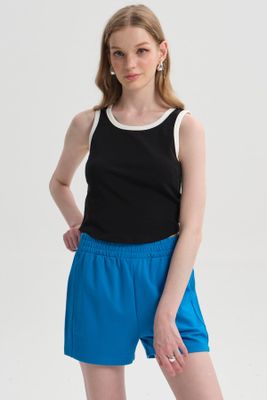 Imagen 1 del producto Peto Mujer Contraste Negro