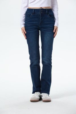 Imagen 2 del producto Jeans Mujer Flo Calce Recto Azul Oscuro