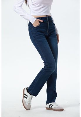 Imagen 2 del producto Jeans Mujer Flo Calce Recto Azul Oscuro