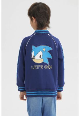 Imagen 2 del producto Polerón Niño Sonic Azul Marino