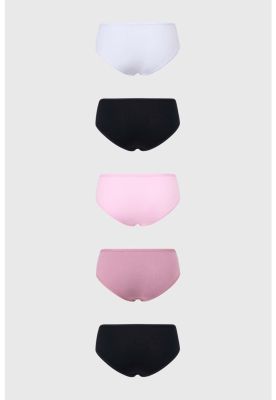 Imagen 2 del producto Calzón Mujer Pack 5 Bikini Negro