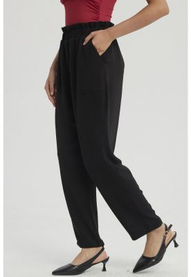 Imagen 2 del producto Pantalón Mujer Calce Slim Bolsillo Negro