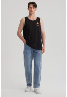 Polera Hombre Estampado Negro - lV