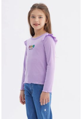 Imagen 2 del producto Polera Niña Vuelos Lila