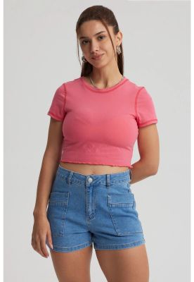 Polera Mujer Juvenil Rosado