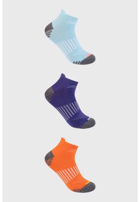 Imagen 1 del producto Calceta Deportiva Mujer Tripack Celeste- ll
