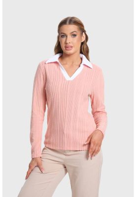 Imagen 2 del producto Polera Mujer Camman Rib Rosado