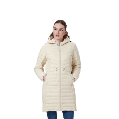 Imagen 2 del producto Parka Mujer Modelo Largo Beige