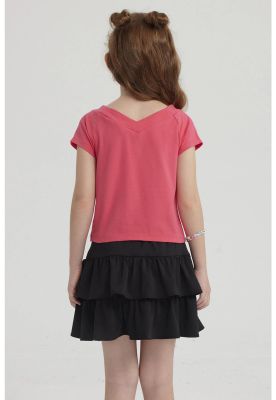 Imagen 2 del producto Polera Niña Teen Lisa Fucsia