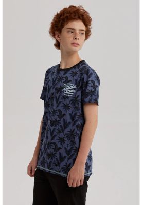 Imagen 2 del producto Polera Niño Full Print Y Estampado Azul