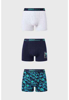 Bóxer Niño Tripack Azul Marino