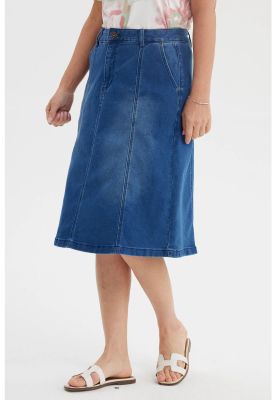 Imagen 2 del producto Falda Mujer Denim Azul- ll