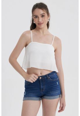 Peto Mujer Pabilo Bicapa Blanco