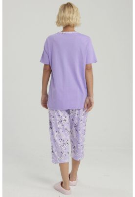 Imagen 2 del producto Pijama Mujer Full Print Lila